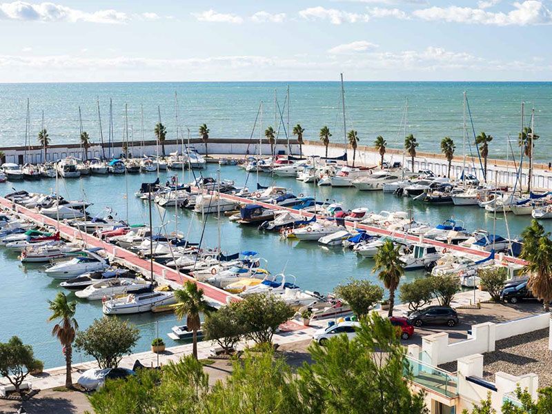Marina in Sitges