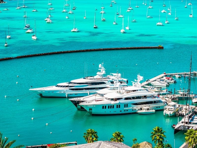 St Martin Luxury Yacht Charter